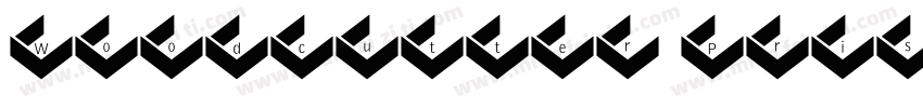 Woodcutter Prison Tattoo字体转换